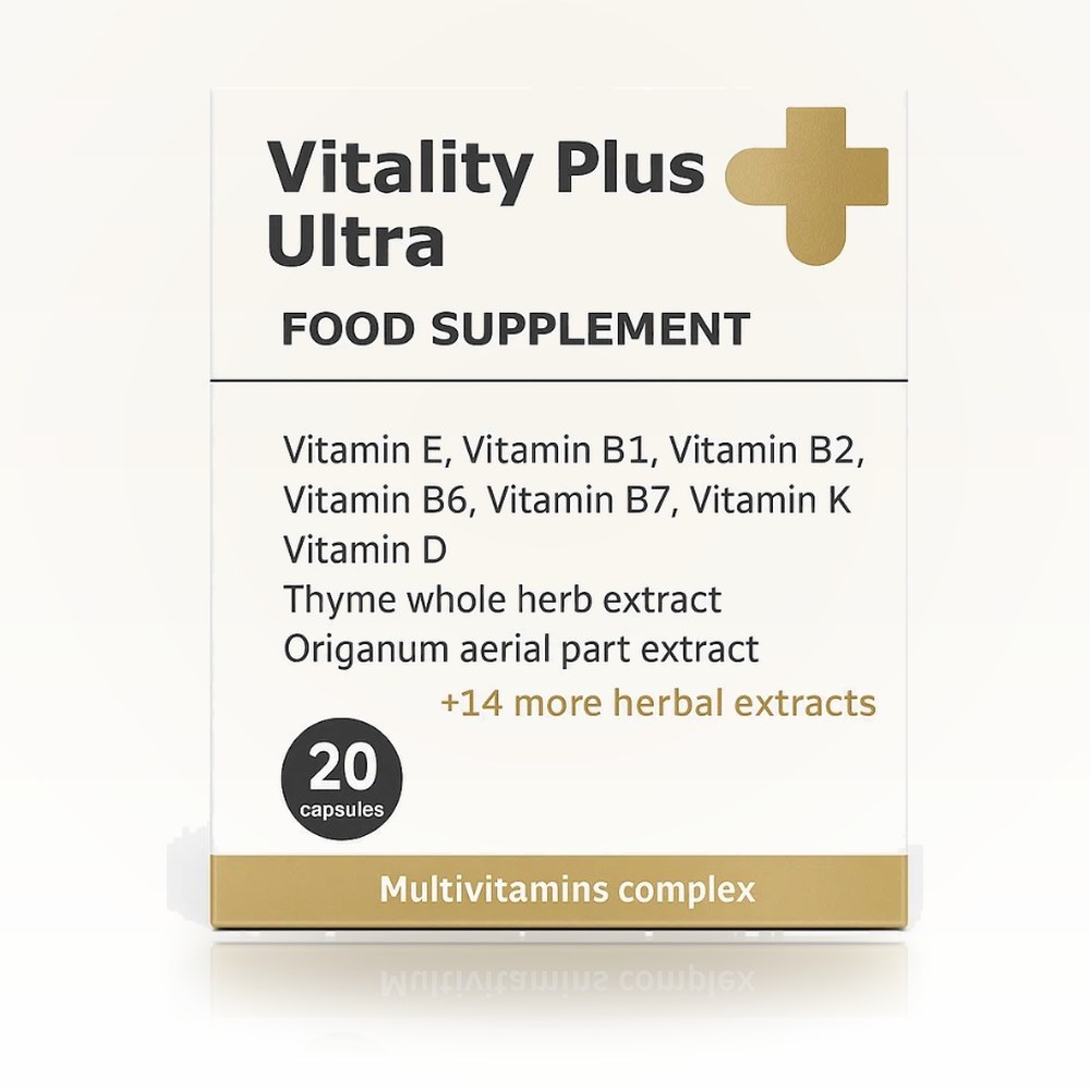 Vitality Plus Ultra — food supplement, 20 capsules